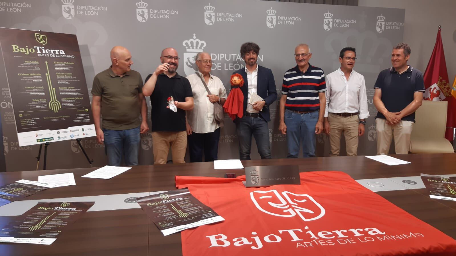 Presentación de ‘Bajo Tierra’ en la Diputación de León