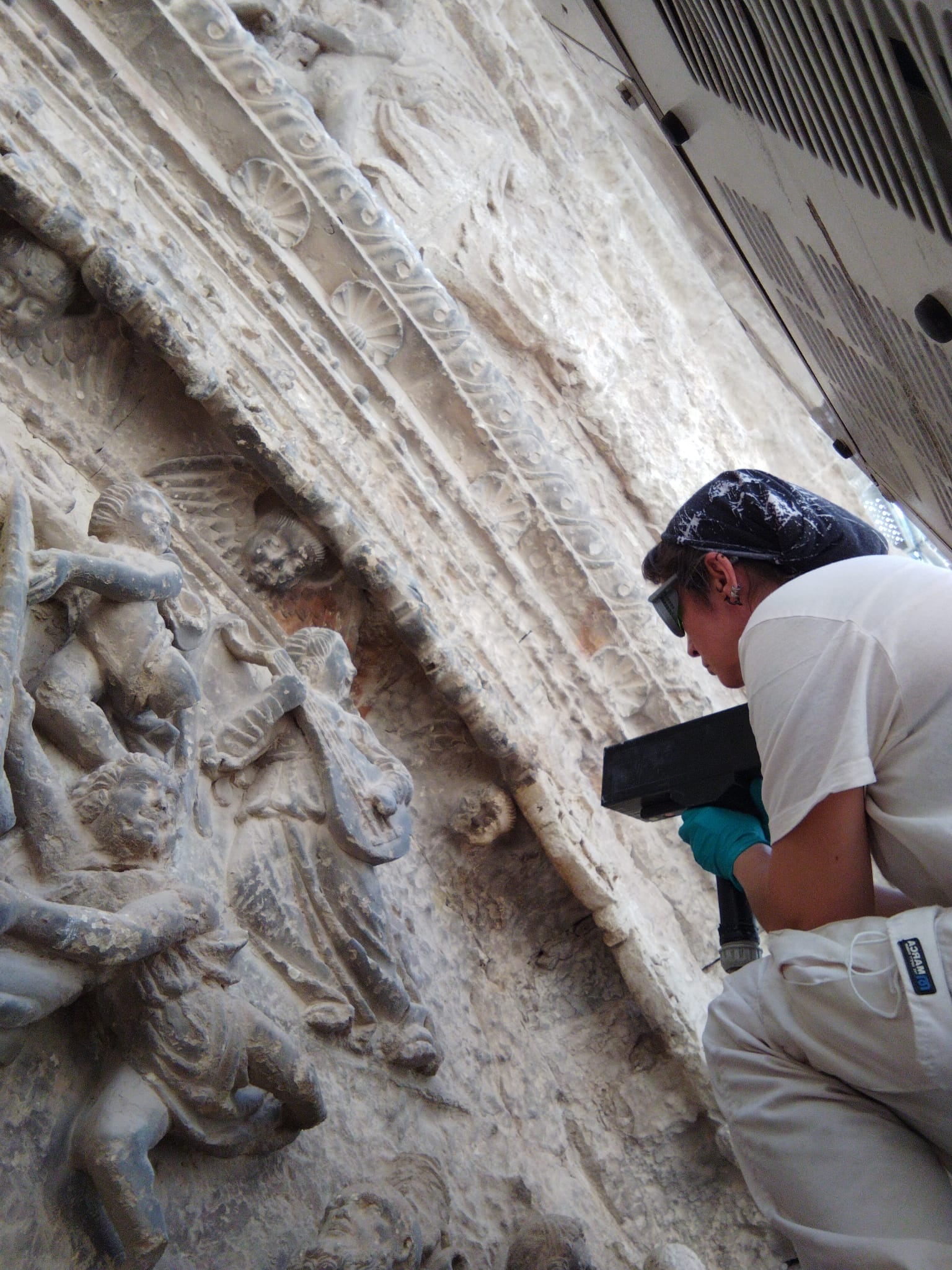 Intervención en la fachada