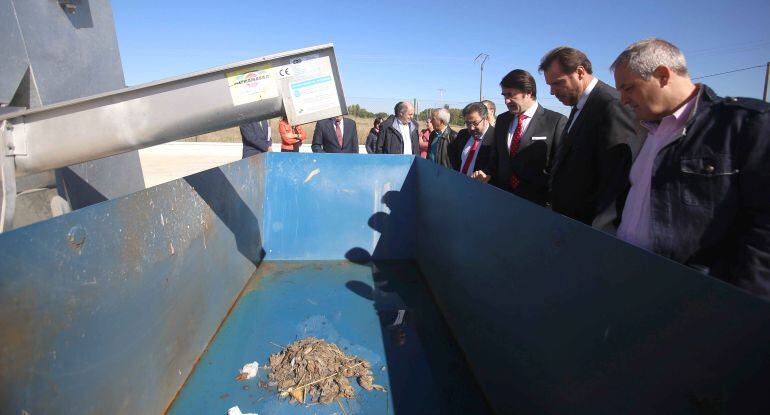 Inauguración de la EDAR de Laguna de Duero