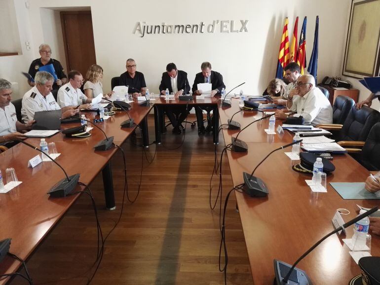 Reunión de la junta de seguridad