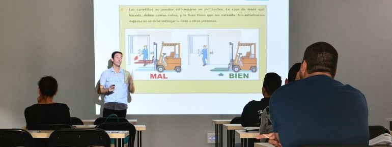 Clase de formación profesional