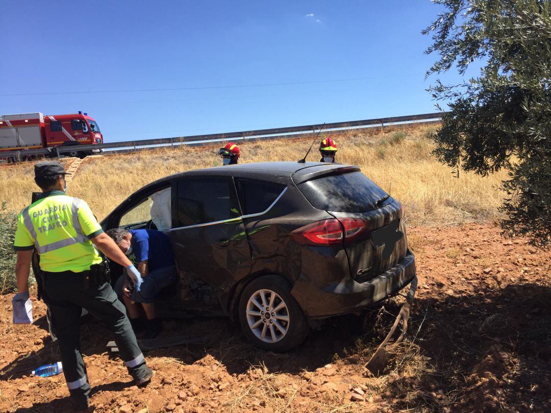 Vehículo accidentado