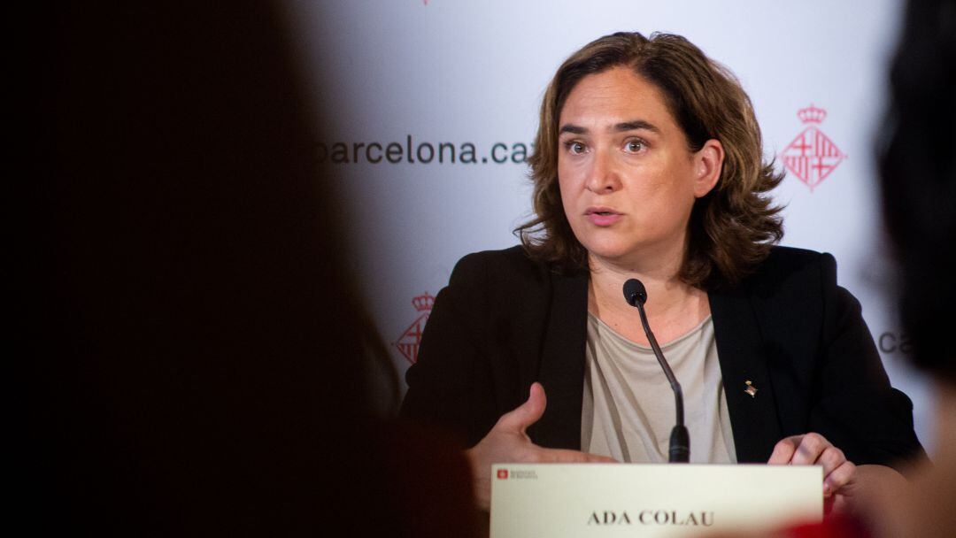 Imatge d&#039;arxiu de l&#039;alcaldessa Ada Colau