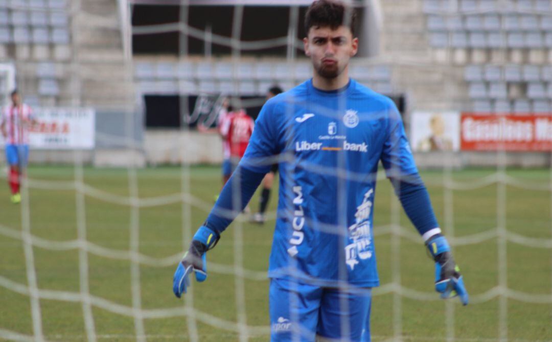 Isi en un partido en La Fuensanta