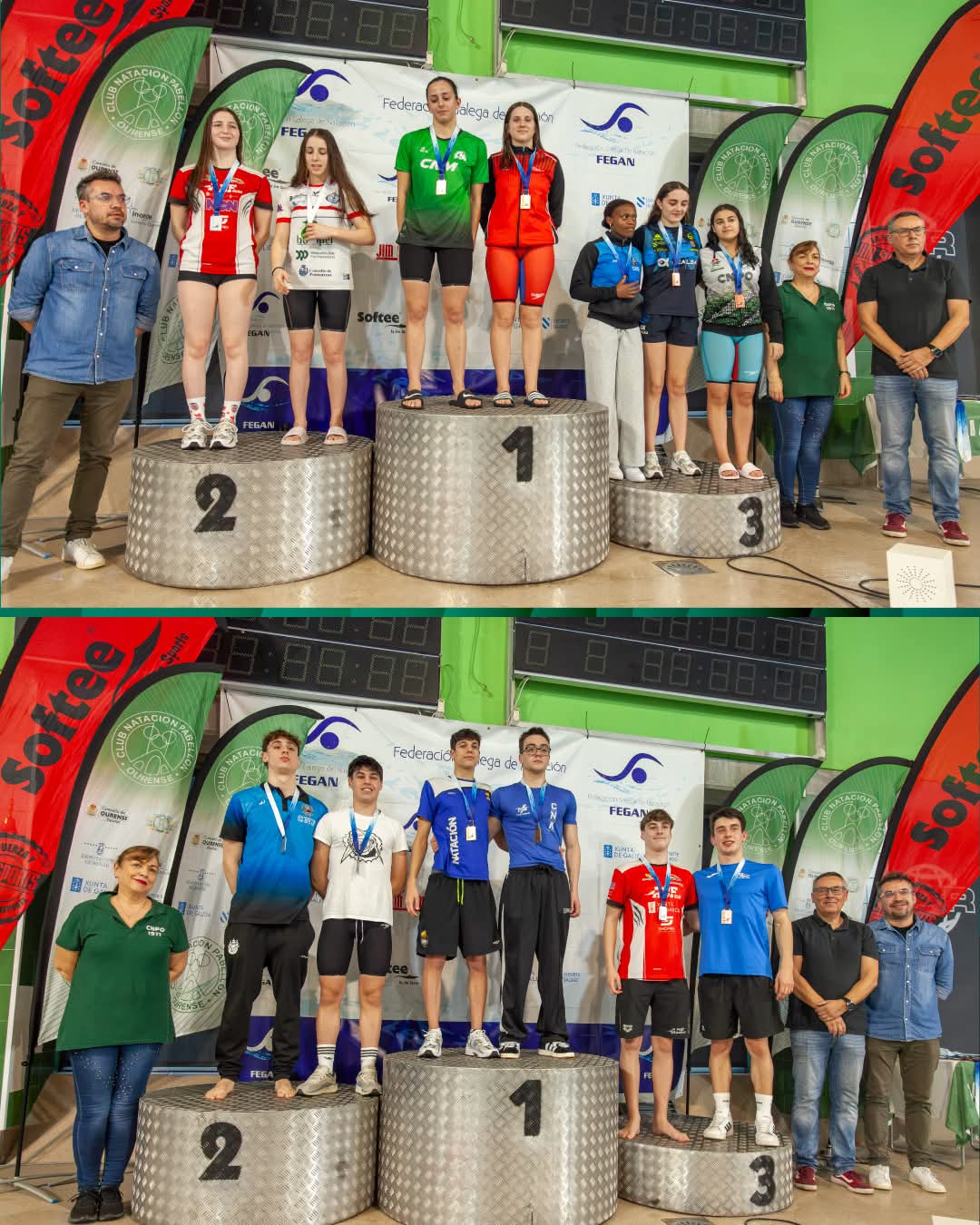 Gran peche do Campionato Galego Júnior – Copa Sénior para o CNPO 💦