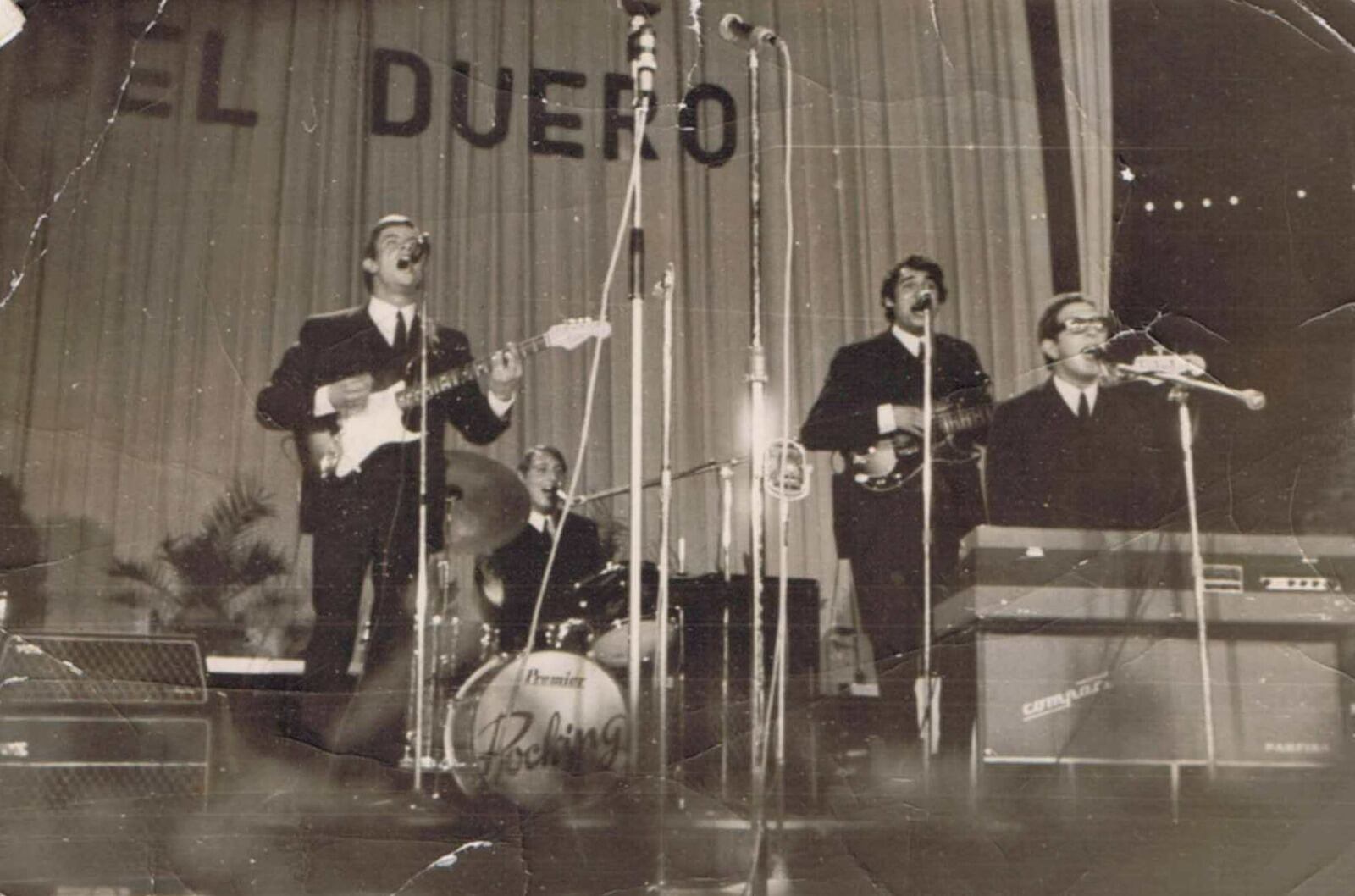 Los Rocking Boys en 1966 en Aranda