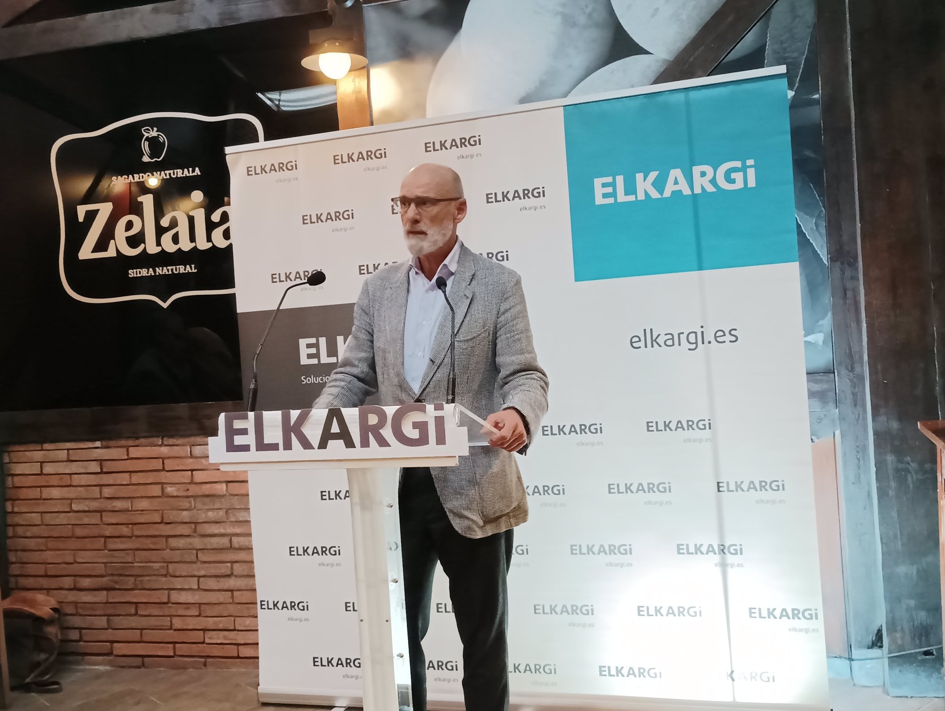 Lander Arteche, presidente de Elkargi