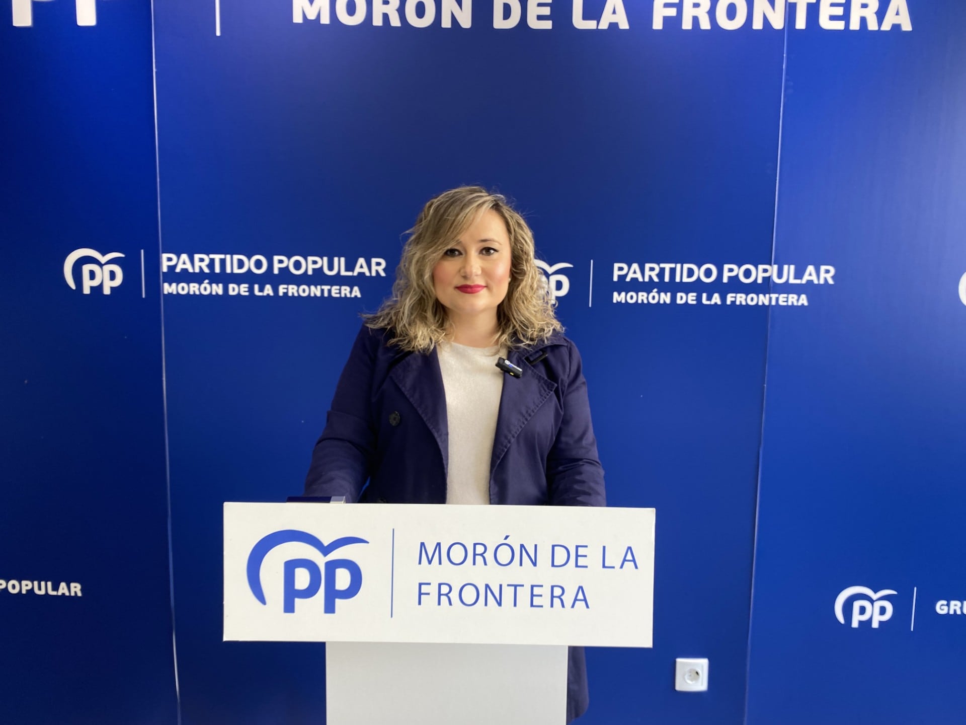 Imagen de Gloria Hidalgo, portavoz del Partido Popular de Morón