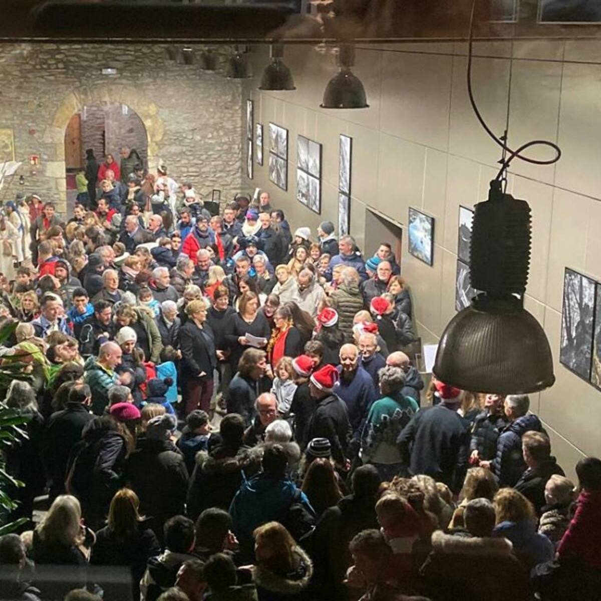 El belén viviente de Benasque fue visitado por más de 450 personas