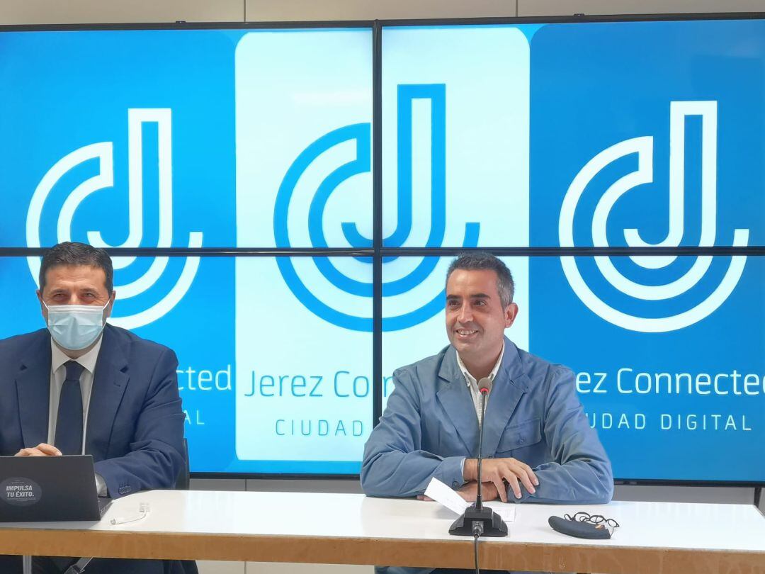 Ignacio Martínez y Antonio Saldaña, concejales del PP