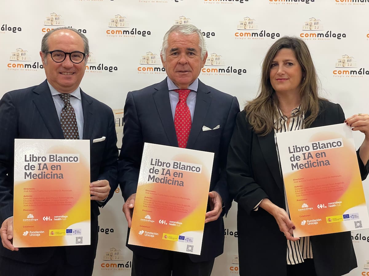 Médicos de Málaga presentan una obra pionera para el uso responsable de la Inteligencia Artificial en el ámbito sanitario