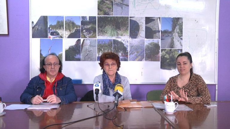 Rueda de prensa en la FAVEC para denunciar el abandono rural de las paroquias y barrios de Vigo y pedir al Ayuntamiento que ponga en marcha el &quot;Plan Parroquias&quot;.