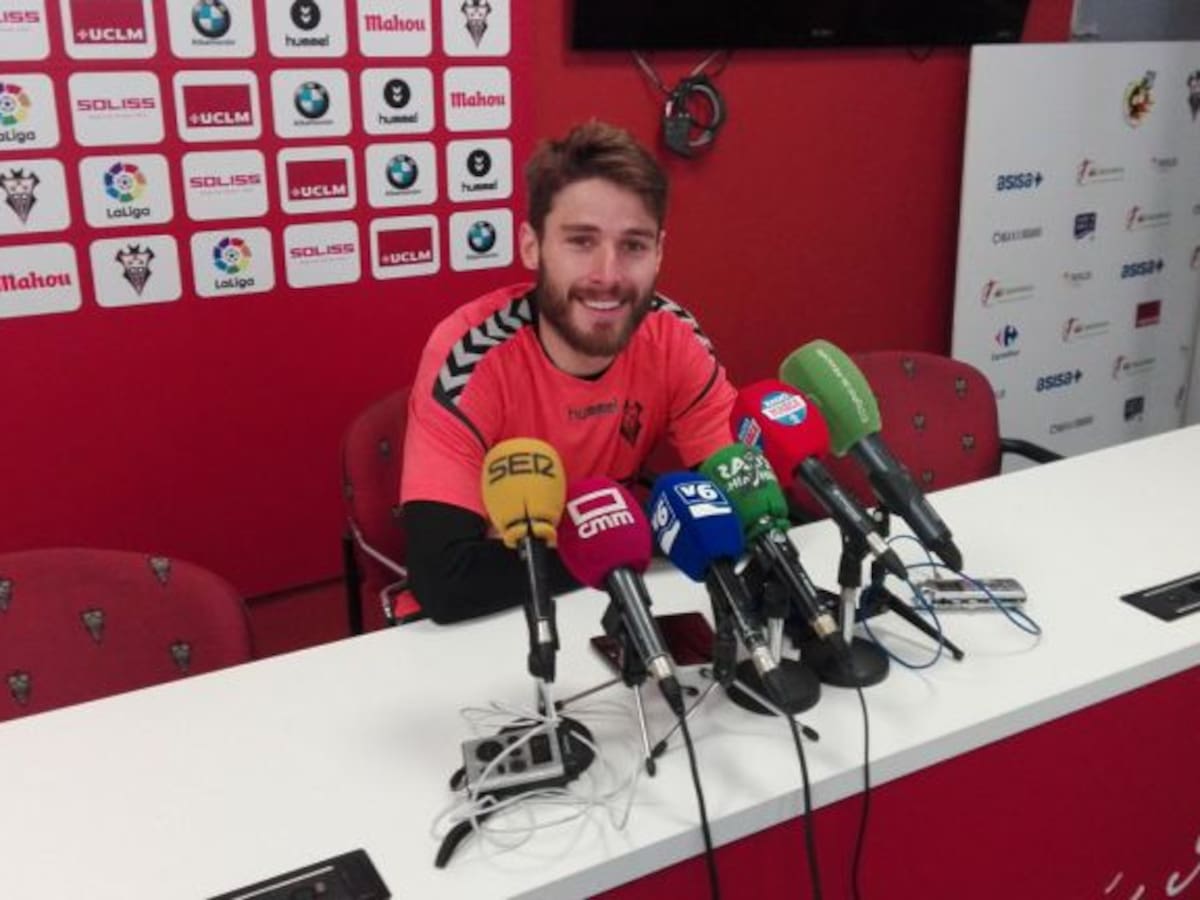 Erice: "Mi corazón es de Osasuna, pero el domingo soy jugador del Albacete"