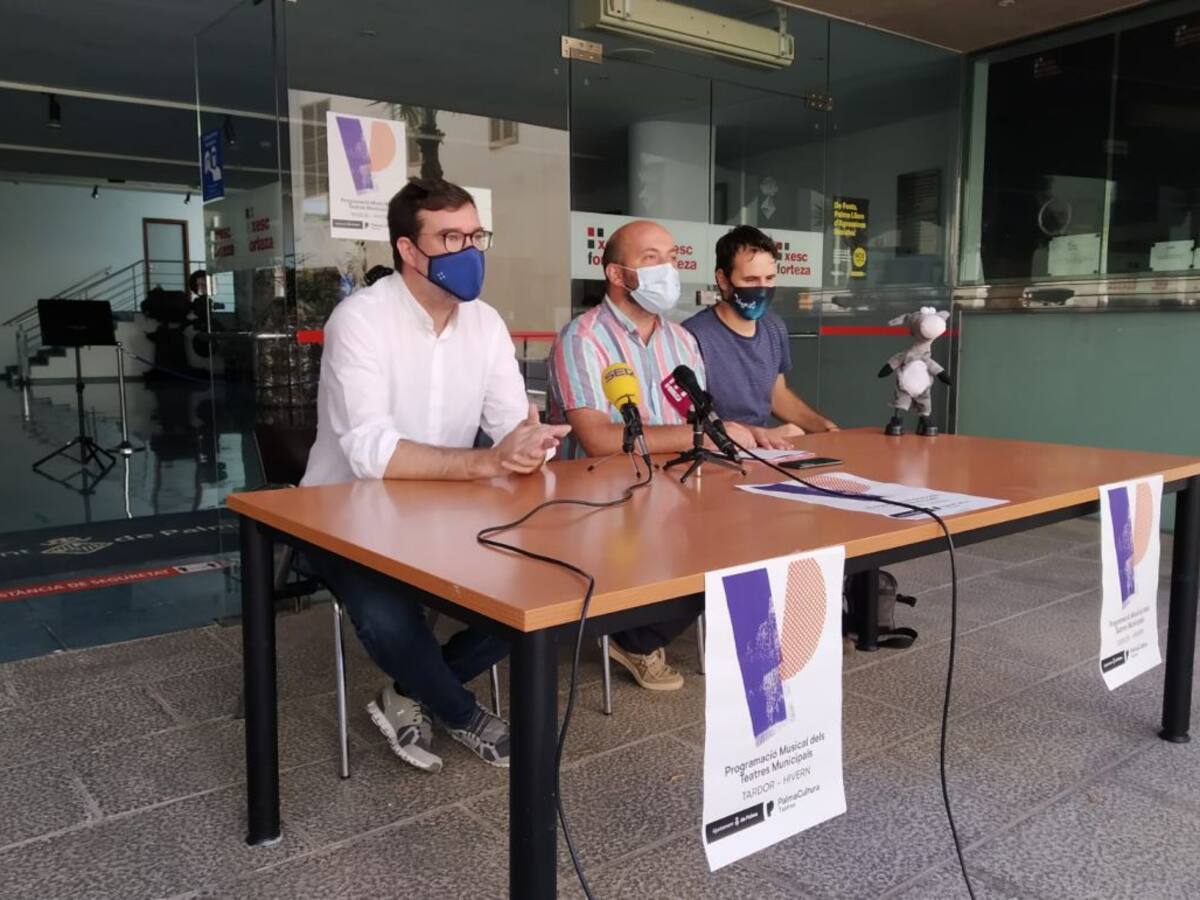 El Ayuntamiento de Palma programa 21 conciertos los meses de otoño e invierno