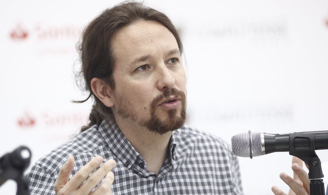 El secretario general de Podemos, Pablo Iglesias.