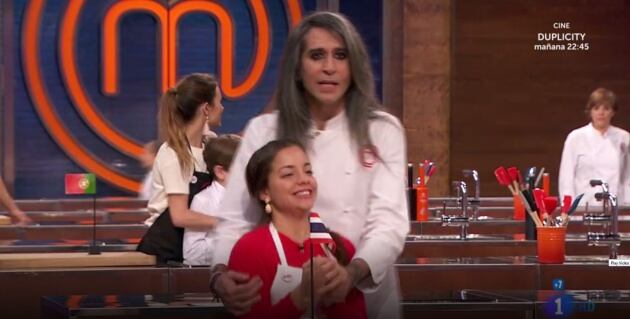 Samira y Mario Vaquerizo en &#039;MasterChef 7&#039;