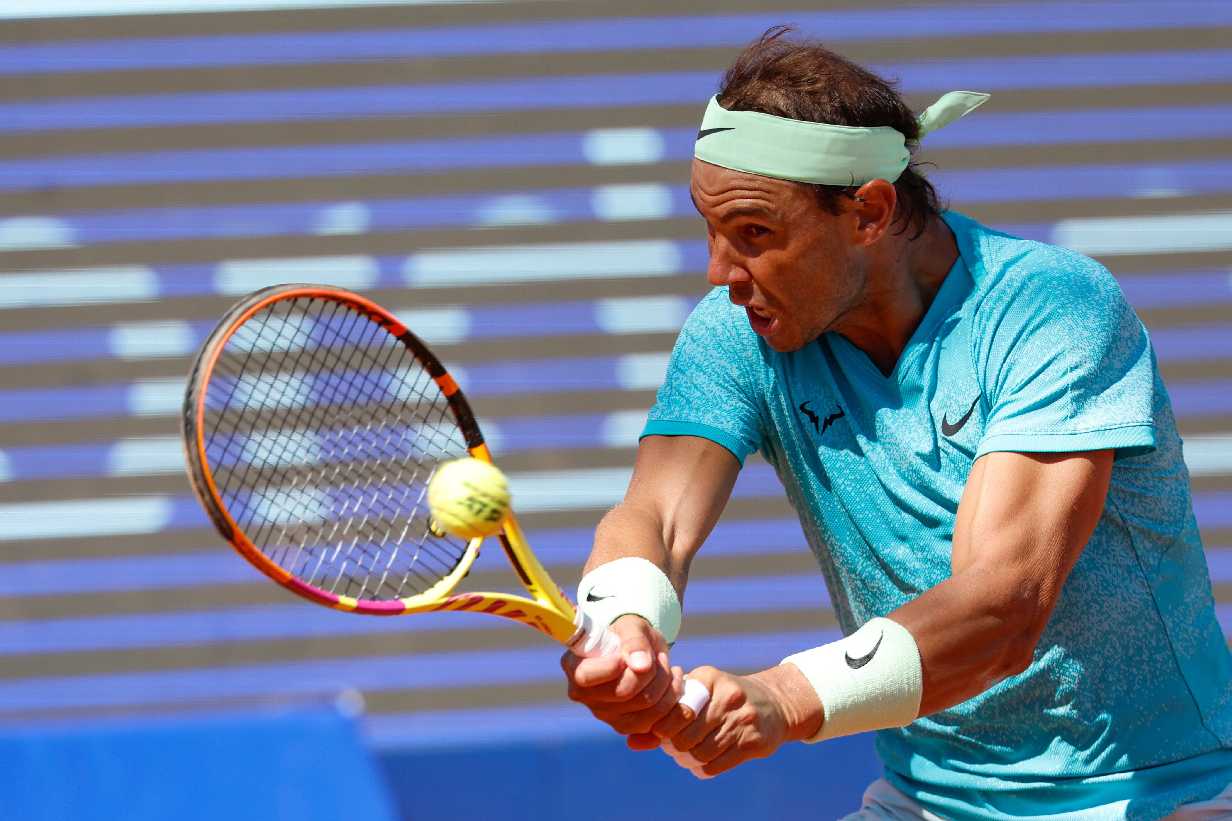 Rafael Nadal, durante el torneo de Bastad 2024