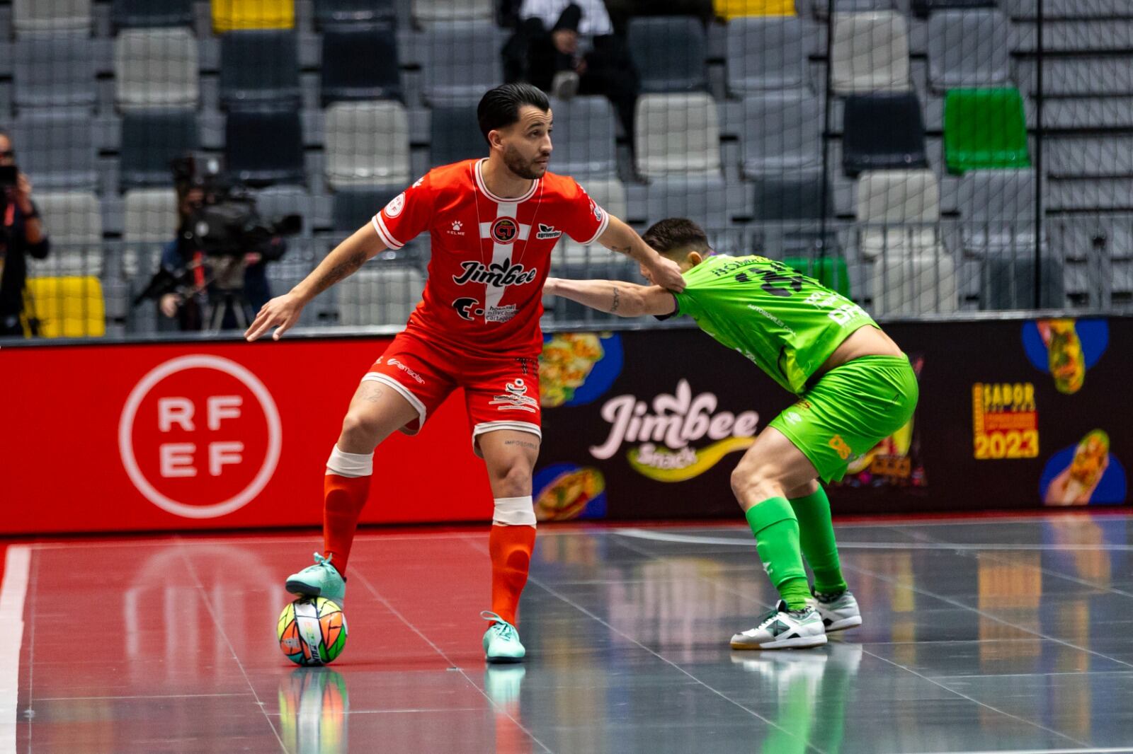 Waltinho durante el último partido ante Palma, en la Supercopa