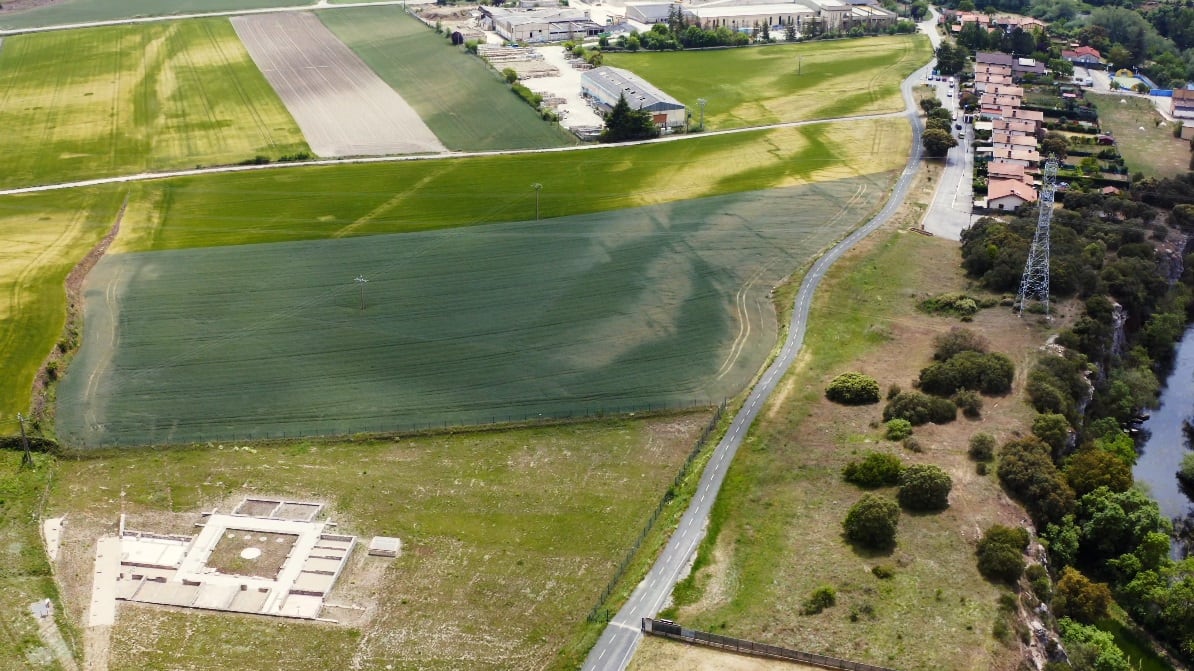 Circo romano enterrado, descubierto en Iruña-Veleia (Álava)