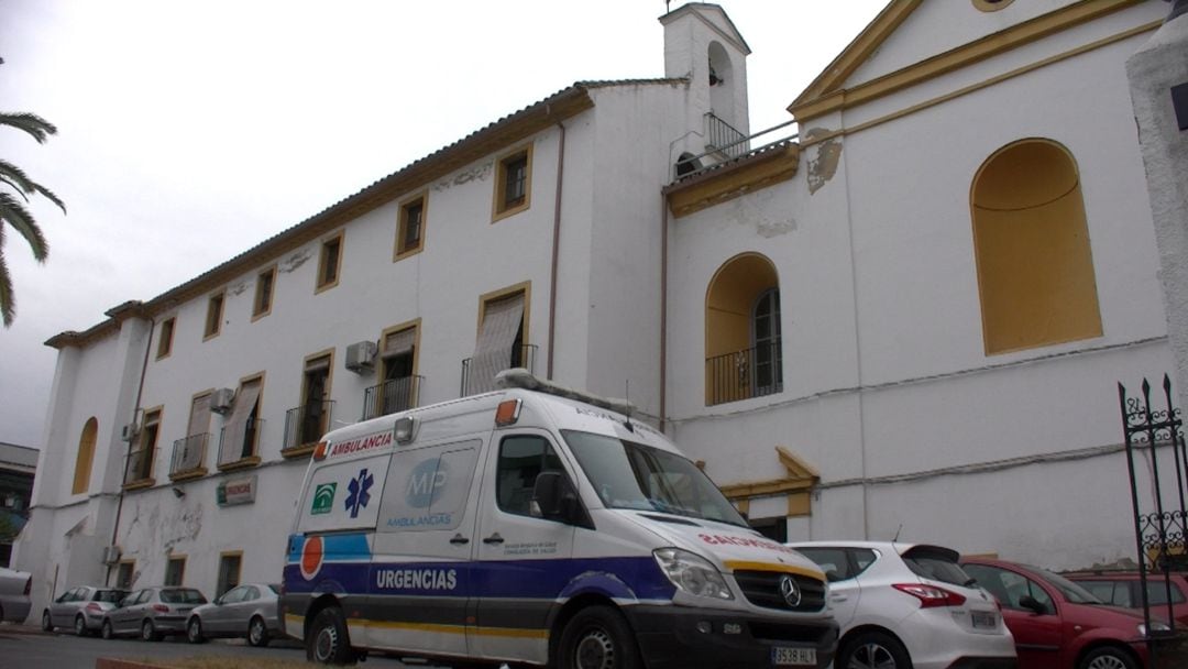 Fachada del antiguo hospital de Andújar