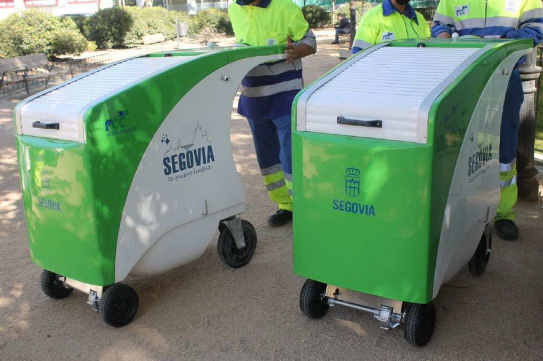 Nuevos carros eléctricos para la limpieza en Segovia 