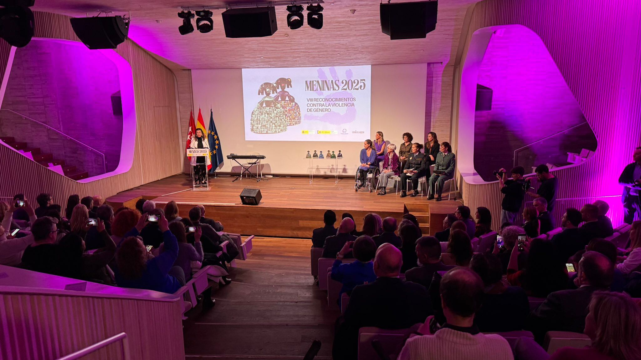 Acto de entrega de los premios Meninas 2025