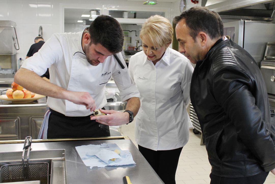 La cocinera Susi Díaz. juez del jurado del concurso de Granadas.