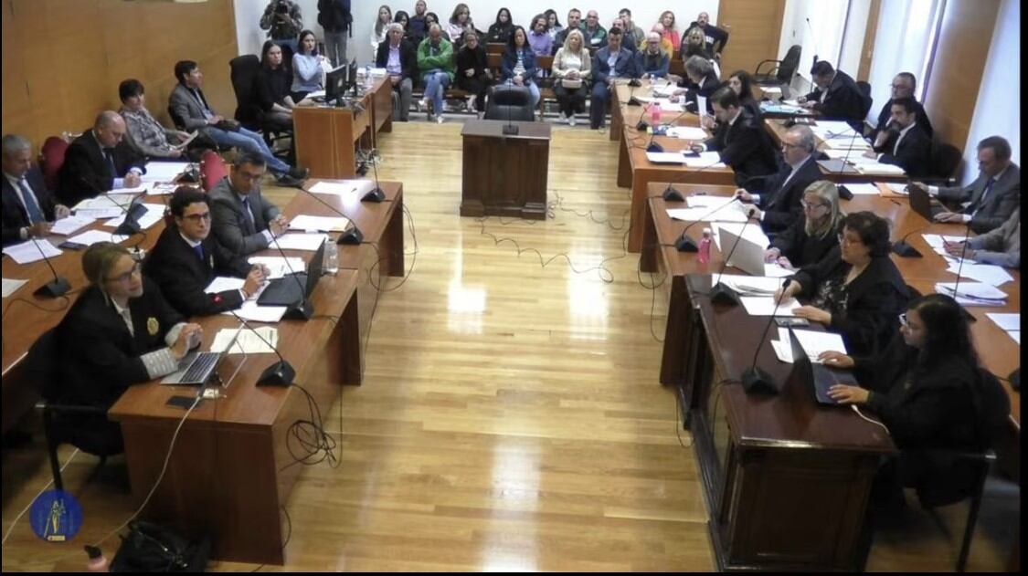 Imagen de la sala durante el juicio por el fradel del IVA