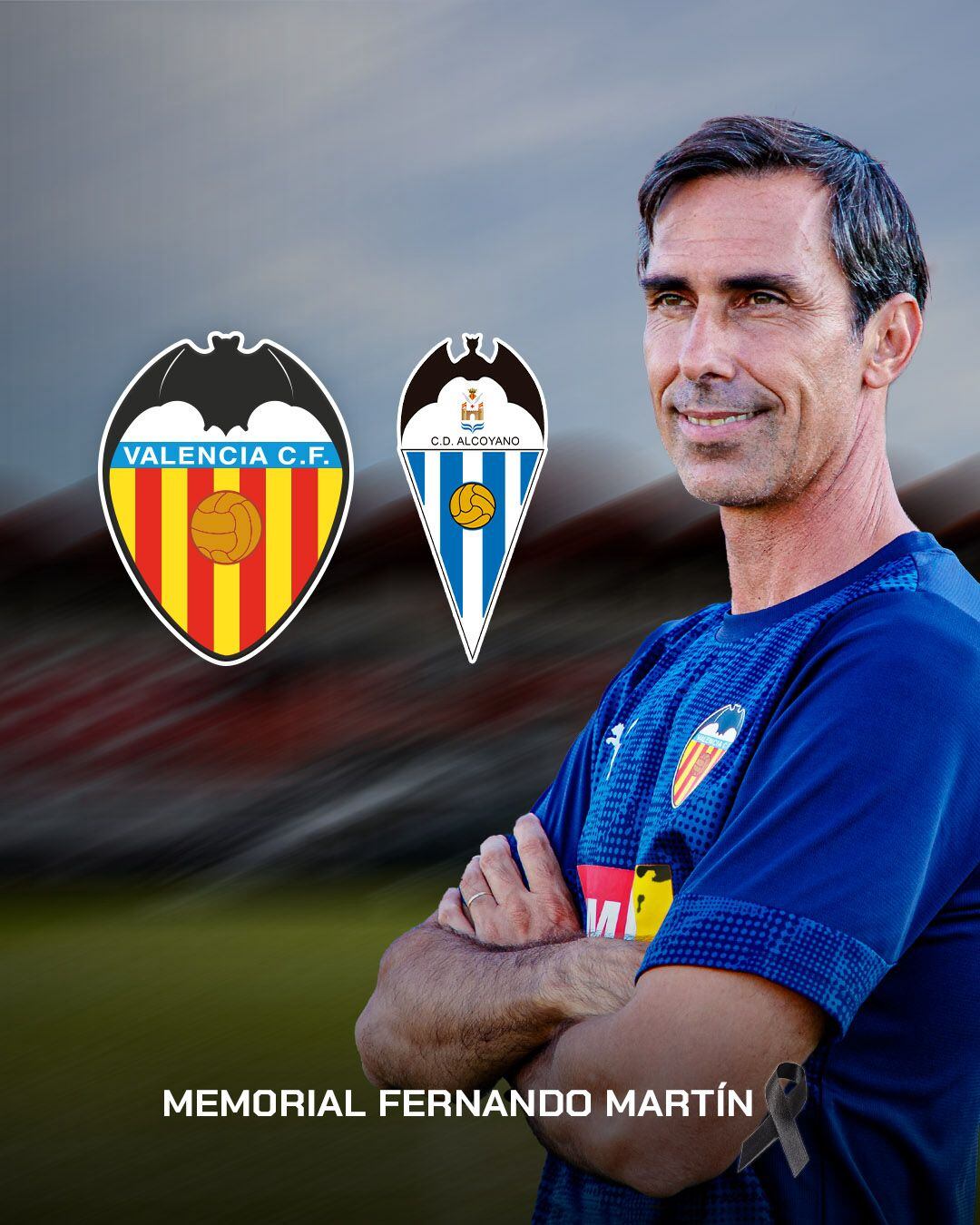 El partido VCF Mestalla - Alcoyano será en memoria de Fernando Martín.