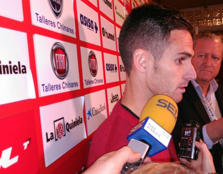 Rubén Cruz, pichichi del Alba con 5 goles