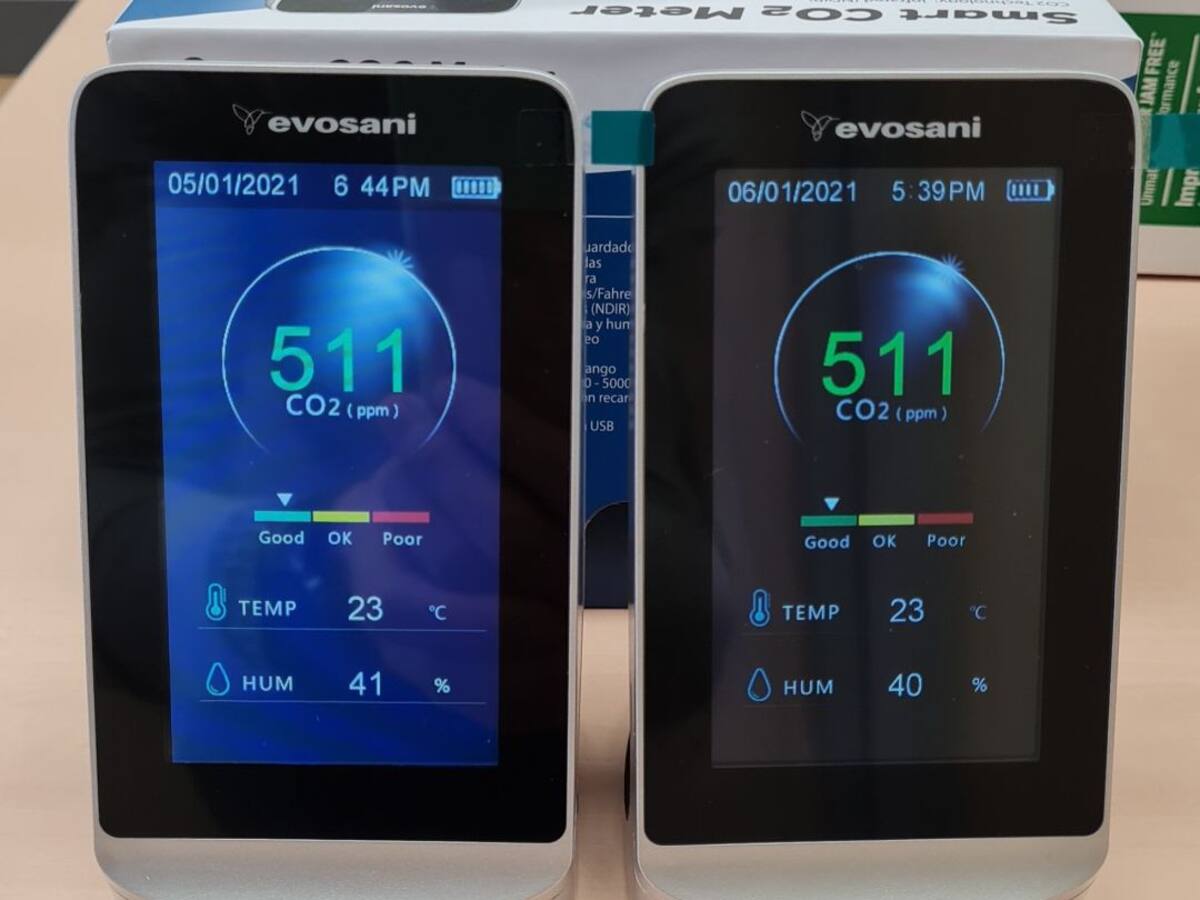 Esta semana llegan a los centros educativos de Segovia 329 medidores de CO2