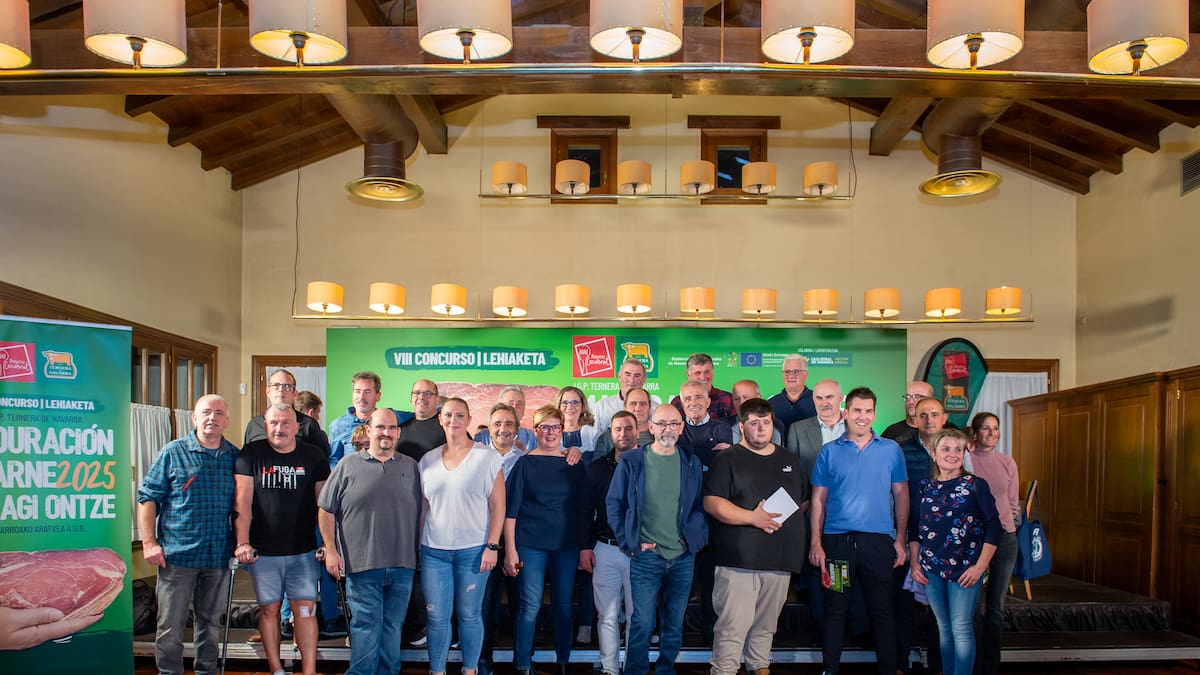 Carnicería Iparla, de Zizur Mayor, gana el VIII Concurso de Maduración de Carne I.G.P. Ternera de Navarra