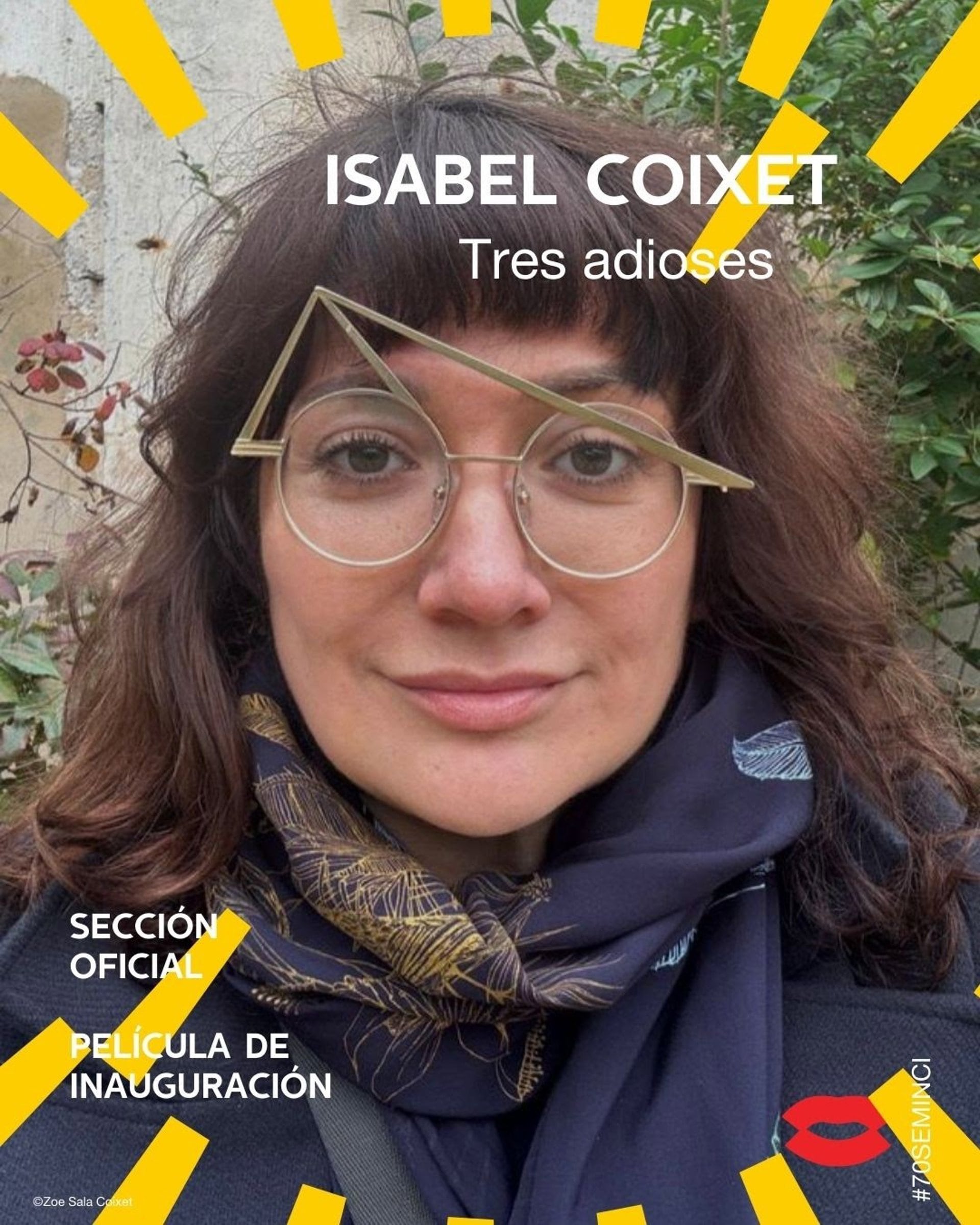 Isabel Coixet inaugurará la 70 edición de Seminci con el estreno europeo de &#039;Tres adioses&#039;