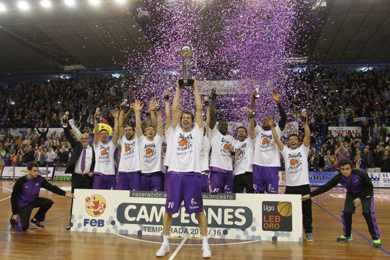 El Quesos Cerrato Palencia cuando ganó la liga Leb Oro