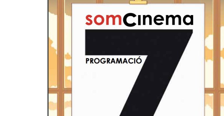 Cartell de la Mostra de Cinema i Audiovisual Català.