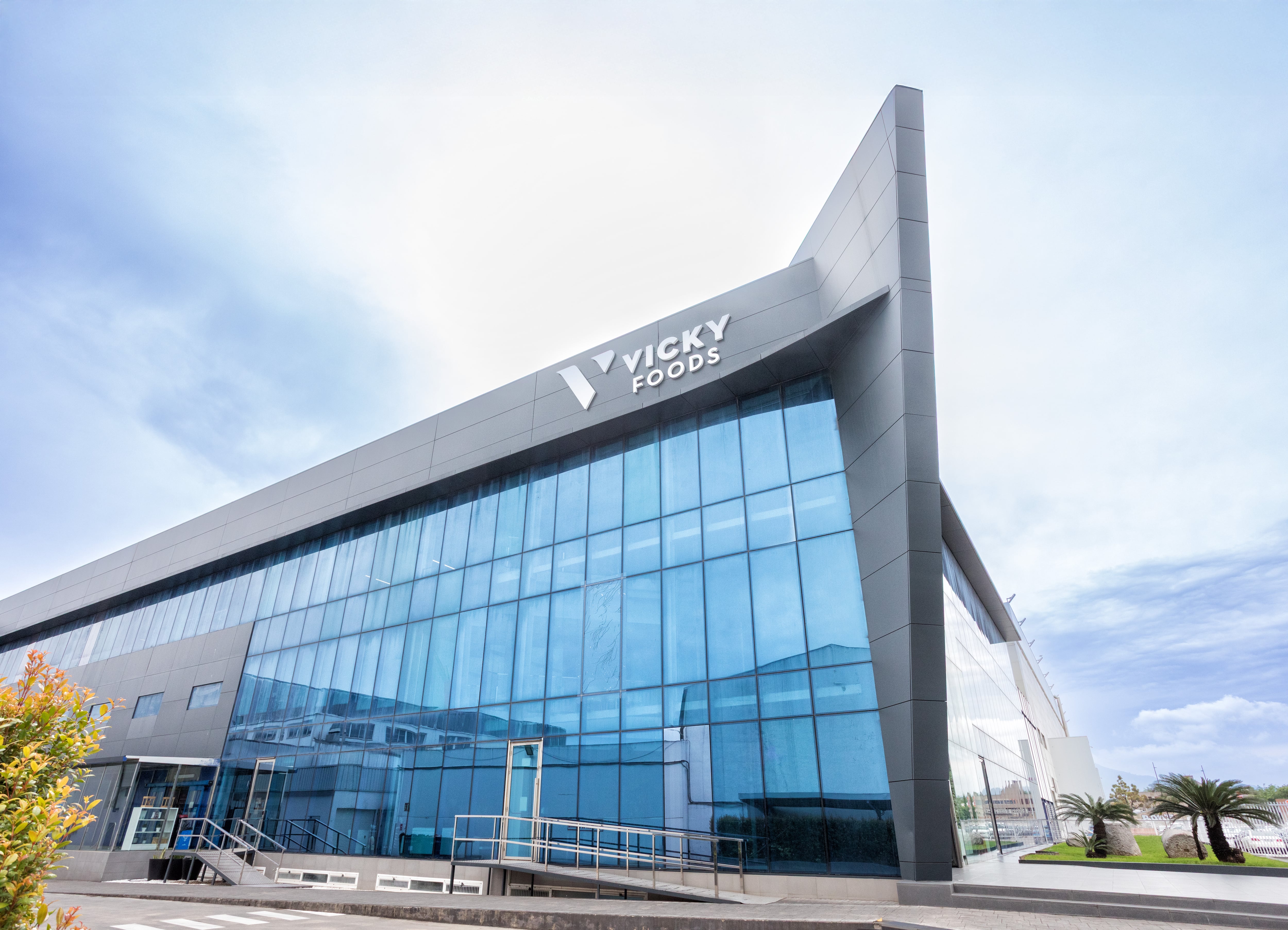 La empresa Vicky Foods, en su sede de Gandia