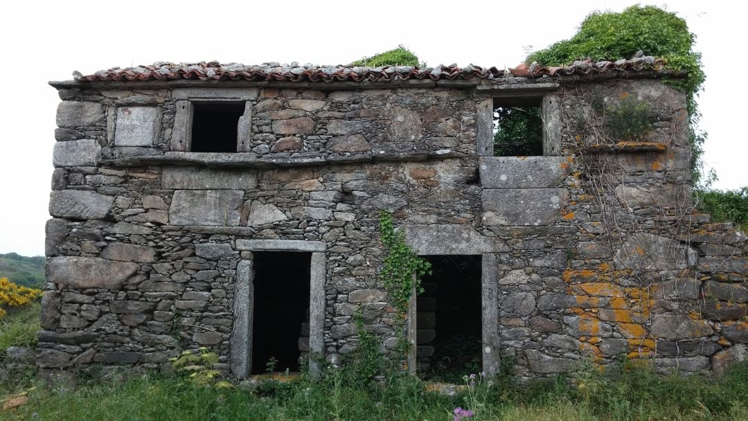 Casa abandonada en Galicia.