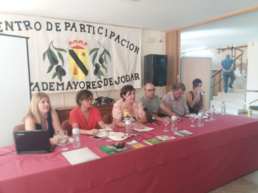 Momento de la intervención de la concejala, María Teresa García, en la inauguración de la jornada