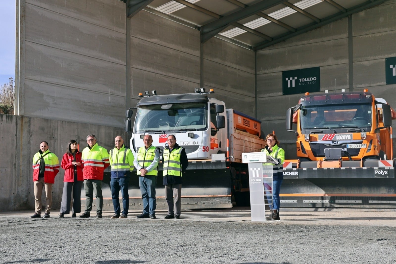 Plan de Vialidad Invernal de la Diputación de Toledo
