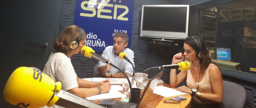 Isabel Bravo, Xulio Ferreiro y Elena López