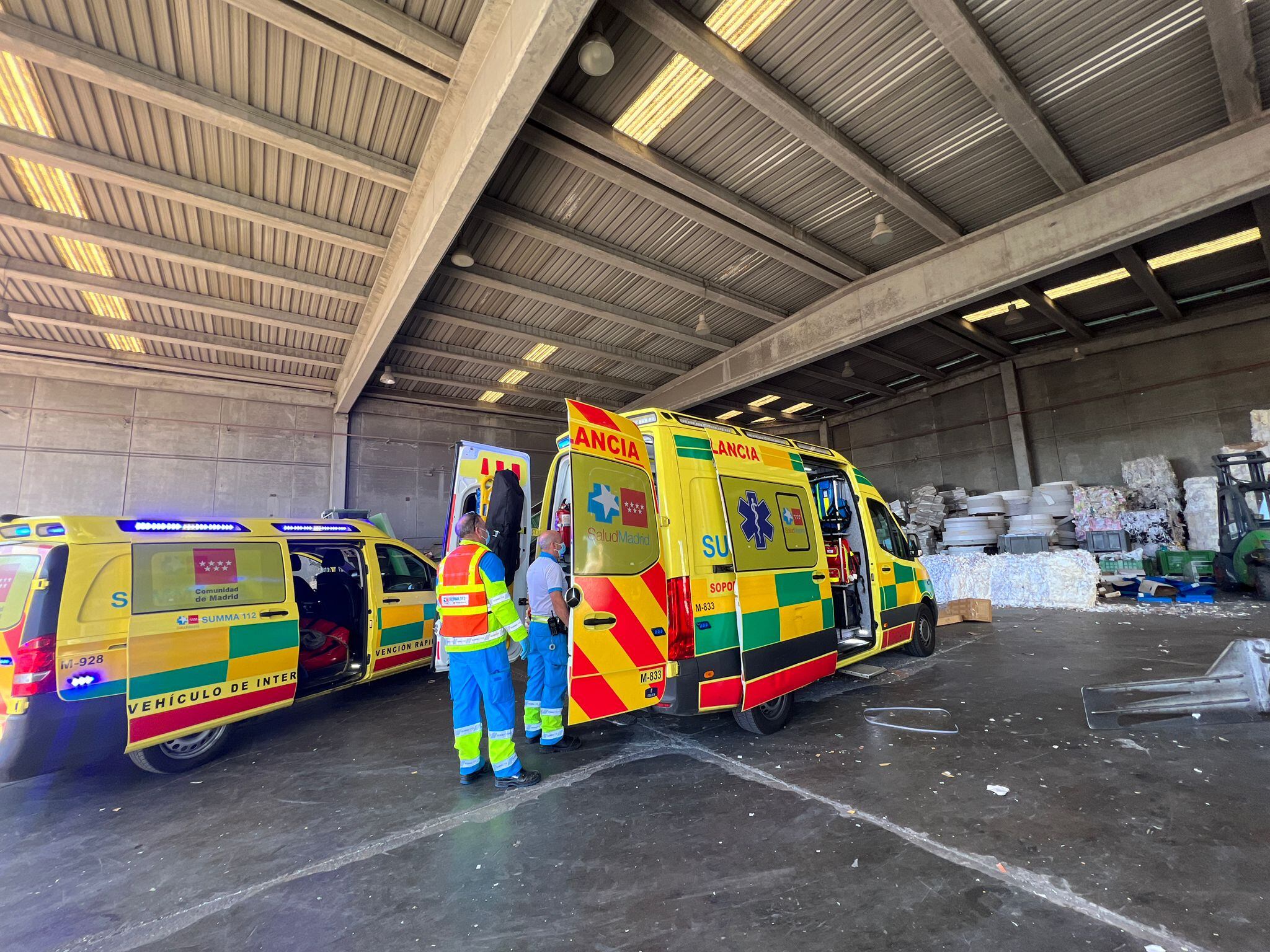 El trabajador, de 43 años, fallecía un día después del accidente sufrido en el Polígono industrial La Cantueña de Fuenlabrada