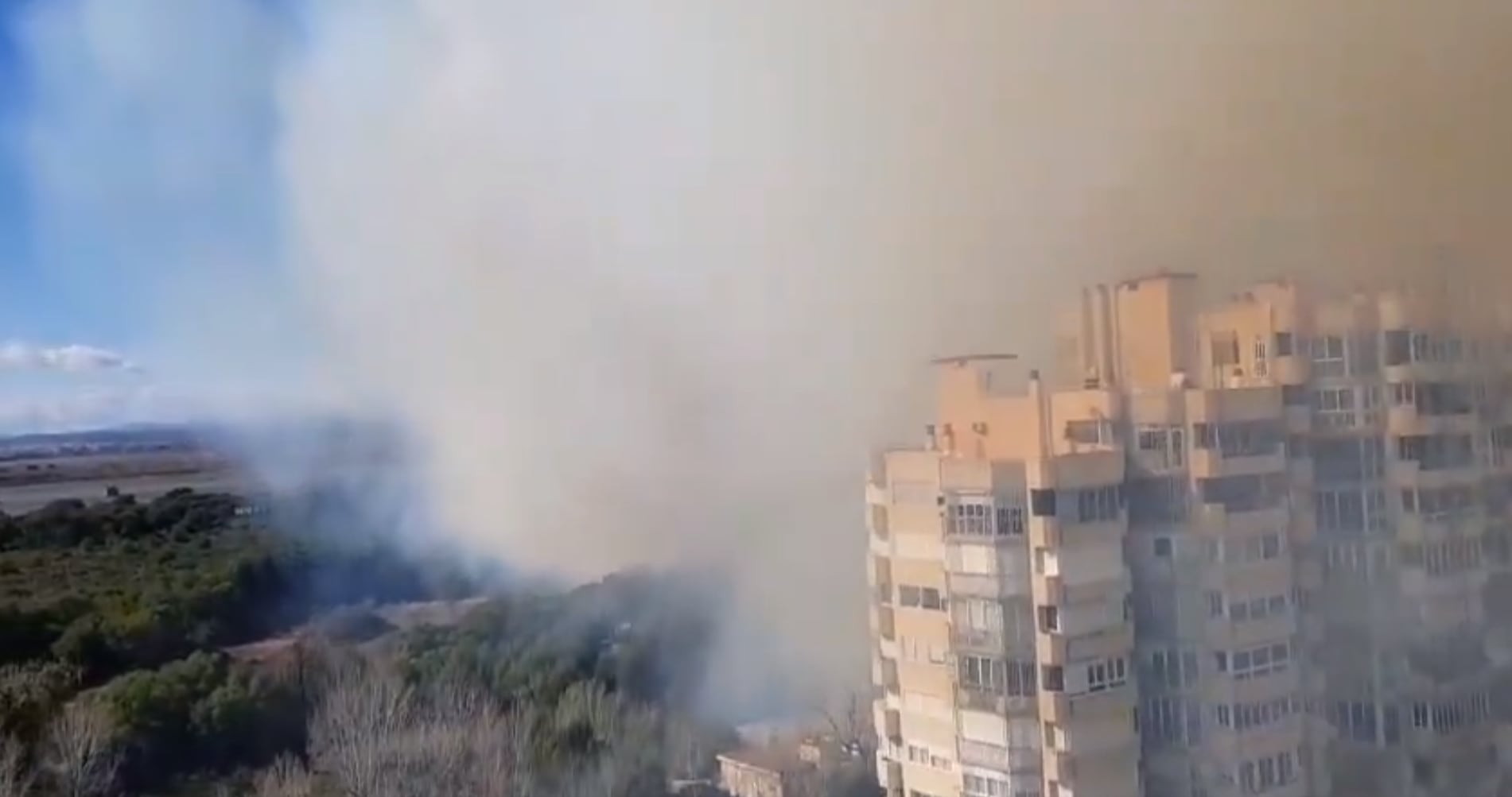 Incendio en el Saler