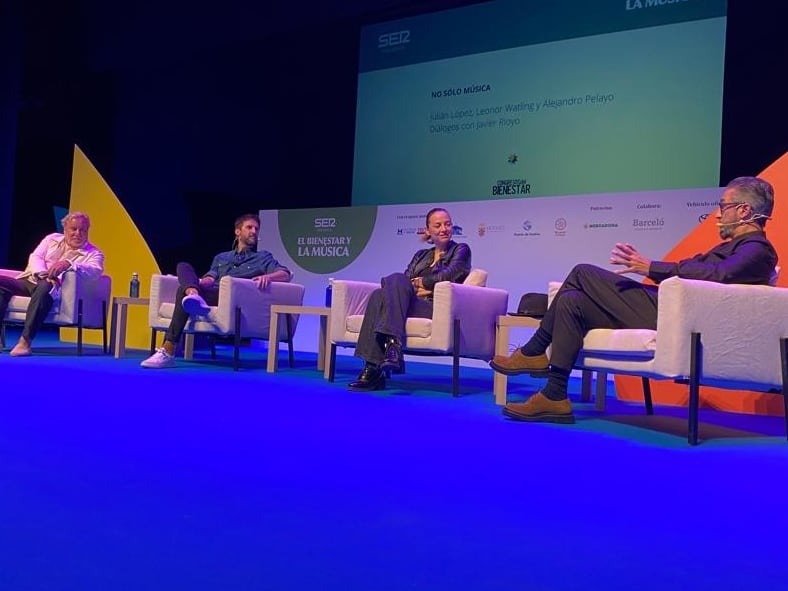 Javier Rioyo, Julián López, Leonor Watling y Alejandro Pelayo