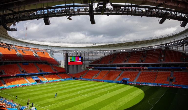 Uno de los estadios del mundial