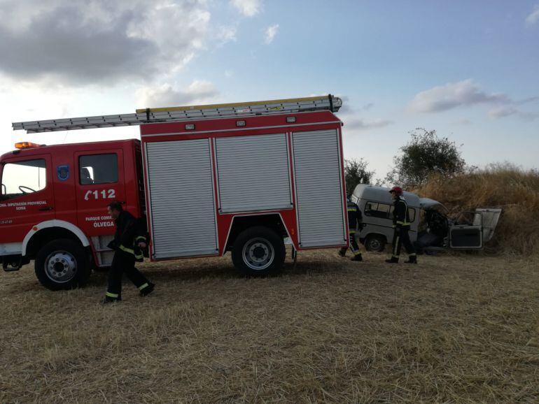 Accidente mortal en Ólvega