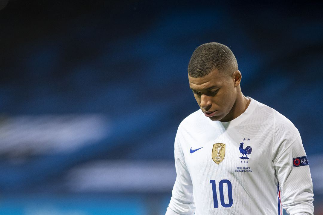 Kylian Mbappé con la Selección Francesa