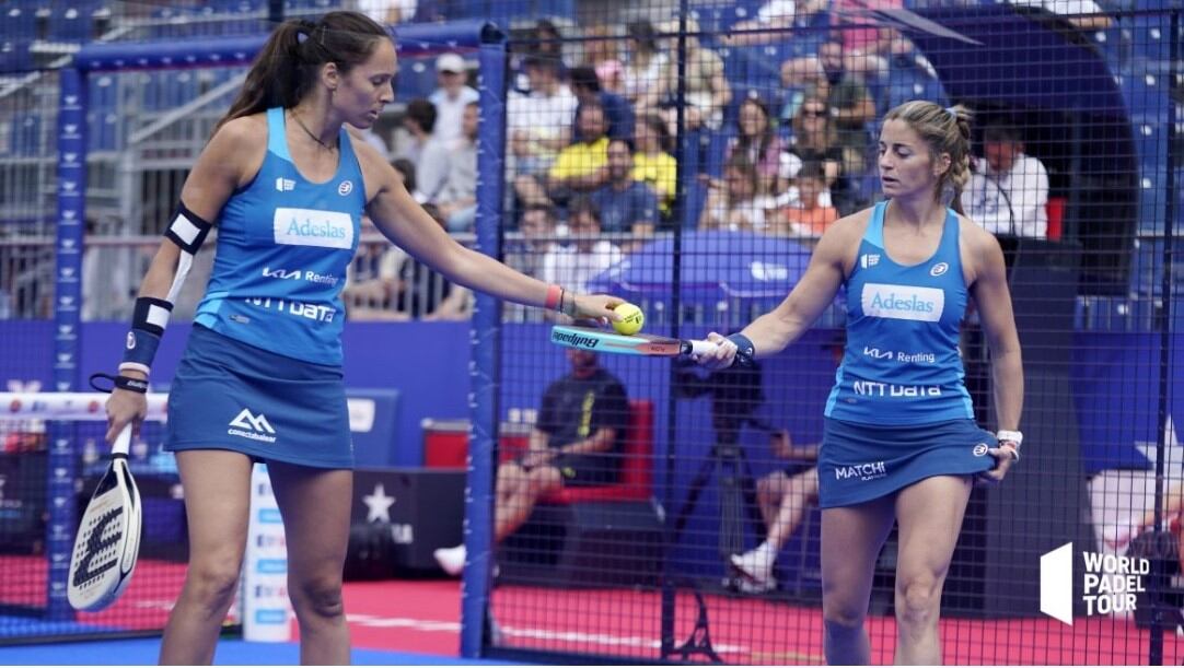 Triay i Salazar no han donat cap opció a les seves rivals d'avui amb un 6-0 i un 6-1.