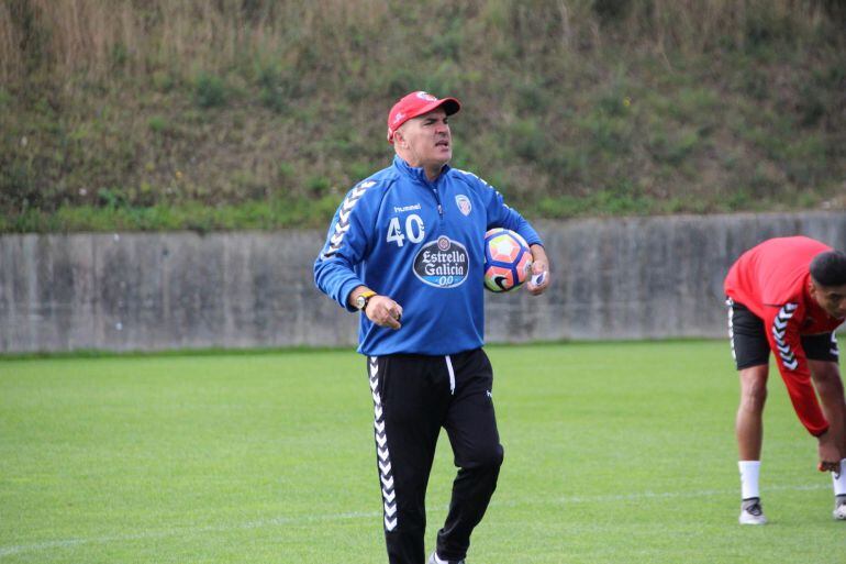 Luís César Sampedro, entrenador del CD Lugo