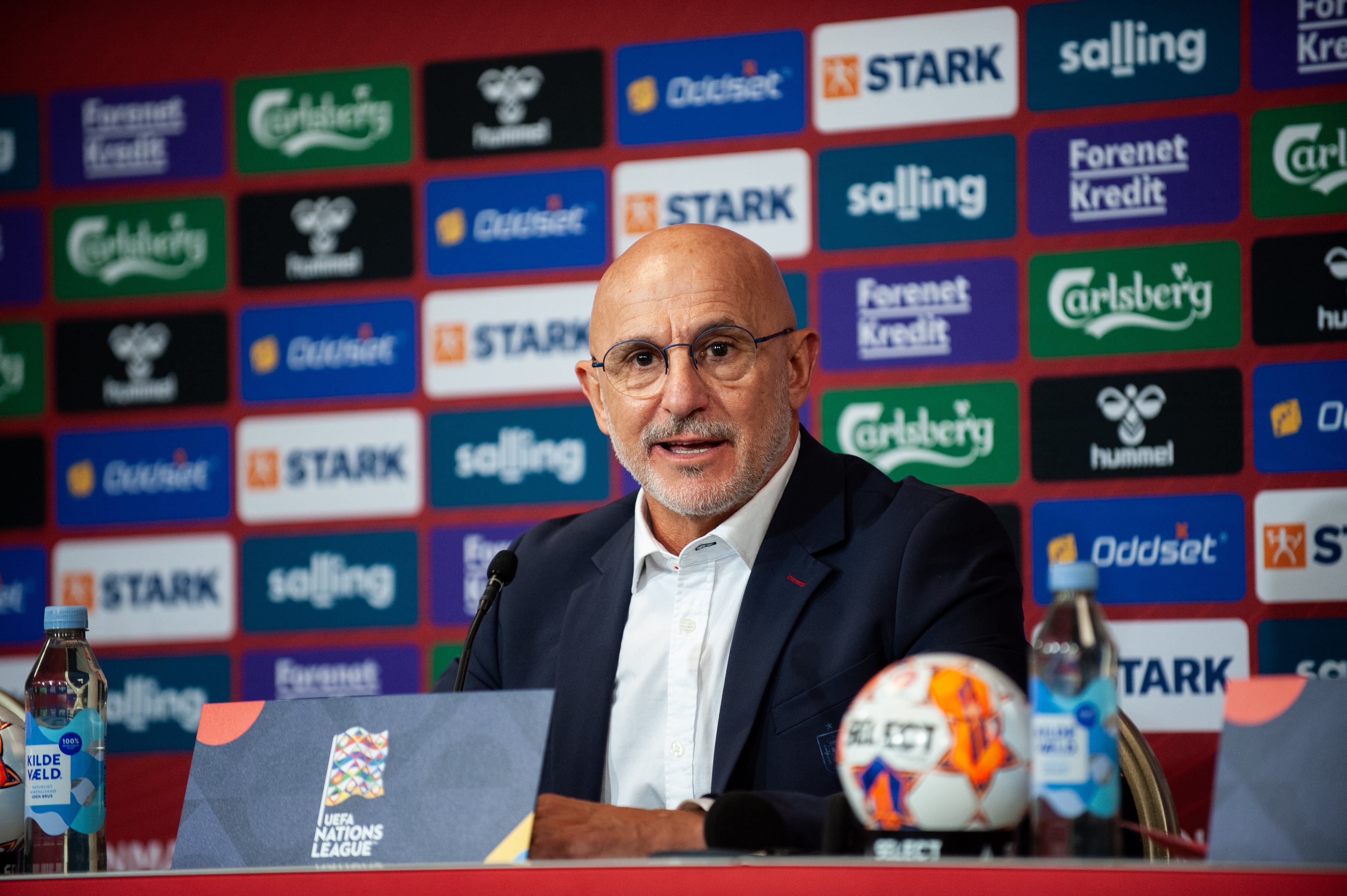 Luis de la Fuente, seleccionador español, comparece en rueda de prensa