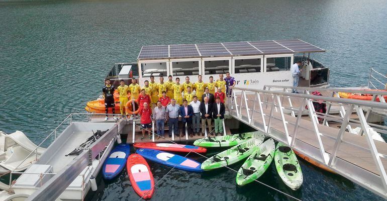 Plantilla del Jaén Paraíso Interior para la temporada 2016-2017.